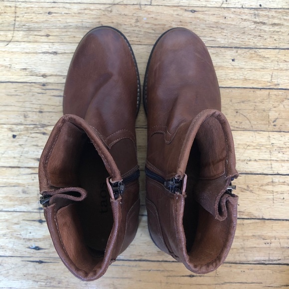 Taos Convoy Leather Ankle Boots 37 - Picture 11 of 14